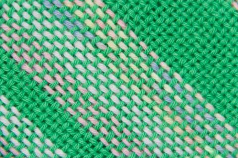 Woven texture background on loom Stock Photos