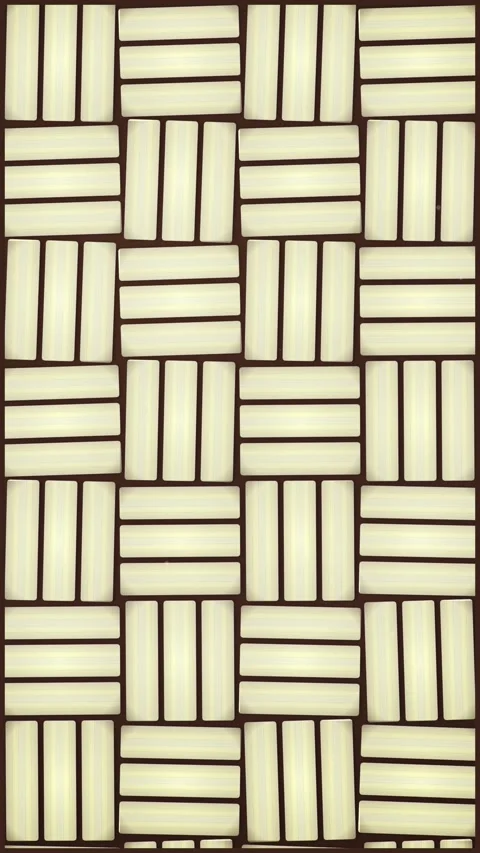Woven Texture Background: Natural Light Beige and Dark Brown Abstract Pattern Stock Footage 347695370