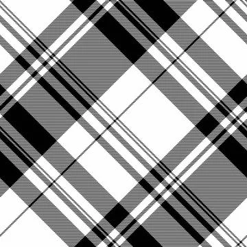 Woven vector texture pattern, cut out check seamless tartan. Rag background.. Stock Illustration