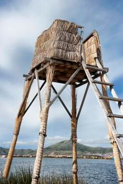 Woven Watch Tower Stock Photos