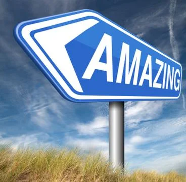 Wow amazong Stock Illustration