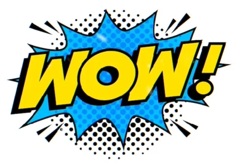 Wow Comic Bubble Stock Footage 259212568