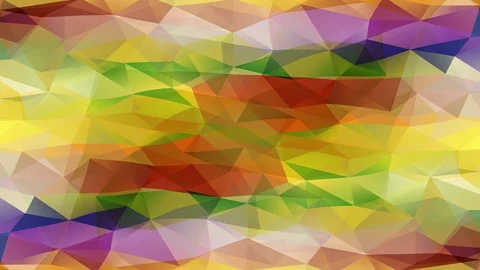 Wow effect abstract made with small triangular pieces assembled together Stock Footage 128350993