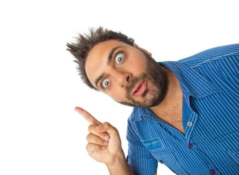 Wow expression Stock Photos