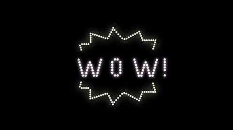 Wow Logo Stock Illustration