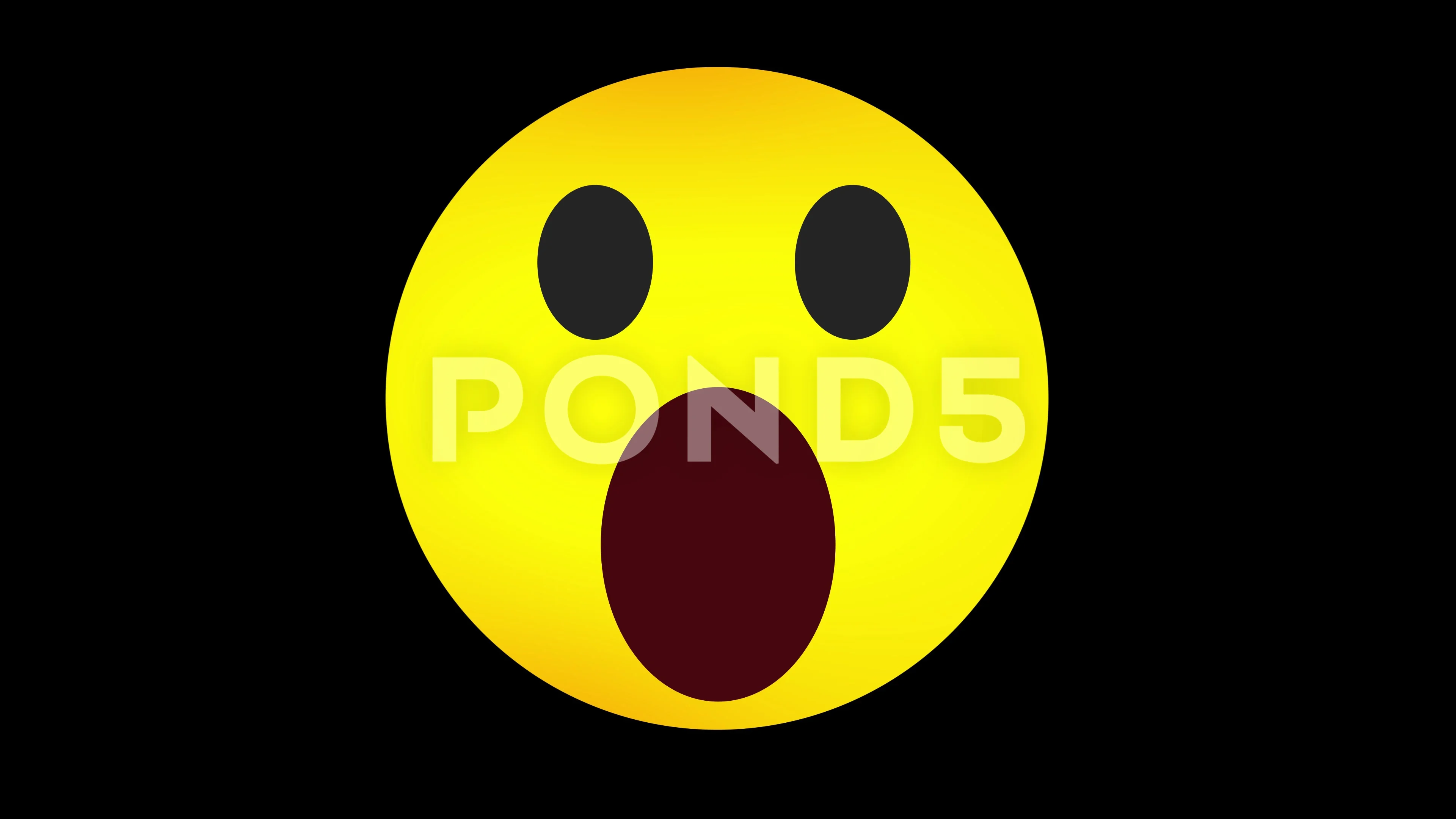 animated shocked smiley face