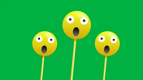 Wow Swinging emoji Stock Footage 197530702