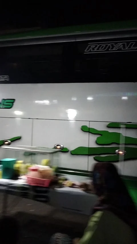 Wow there is a bus passing by Stock Footage 243193747