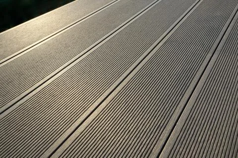 WPC Wood Plastic Composit Deck Texture Stock Photos
