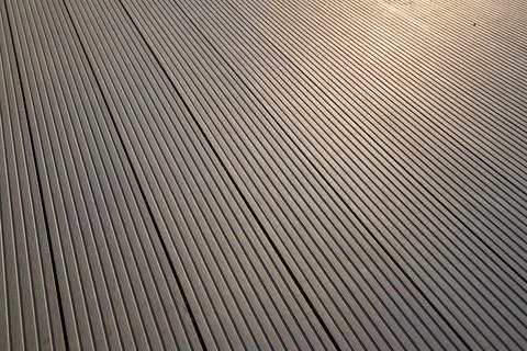 WPC Wood Plastic Composit Deck Texture Stock Photos