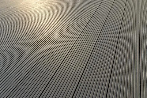WPC Wood Plastic Composit Deck Texture Stock Photos