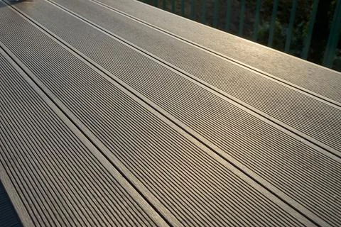 WPC Wood Plastic Composit Deck Texture Stock Photos
