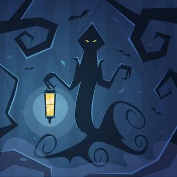 The Wraith Stock Illustration