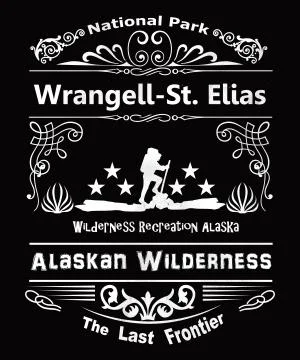 Wrangell St. Elias Stock Illustration