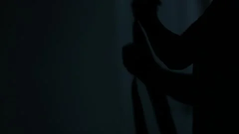 To wrap the dead in cloth 2 Stock-Footage 310636774