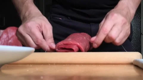 Wrap meat footage Stock-Footage 267732382