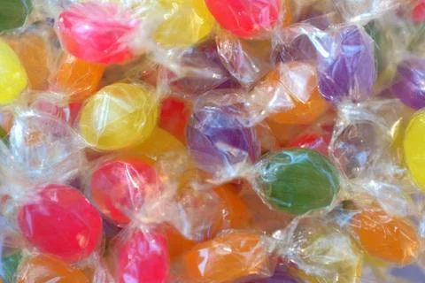 Wrapped Candies Stock Photos