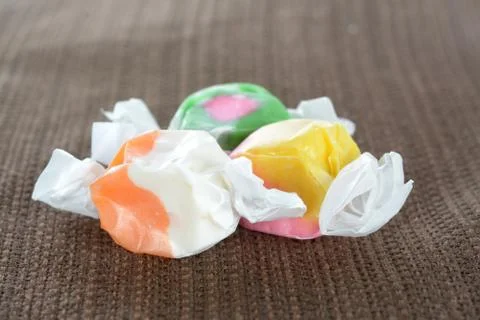 Wrapped candies Stock Photos