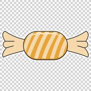 Wrapped candy Stock Illustration
