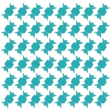 Wrapped candy pattern icon Illustrazione stock