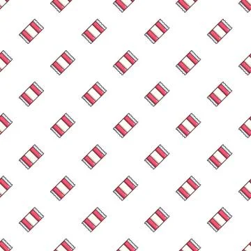 Wrapped candy pattern 스톡 일러스트
