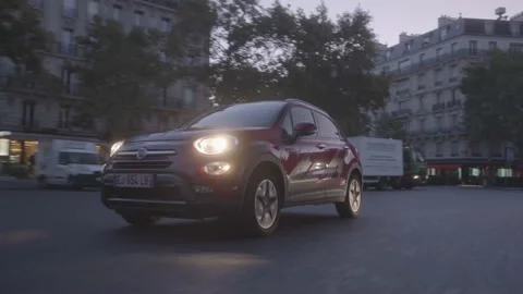 WRAPPED CAR IN PARIS Stock Footage 146648854