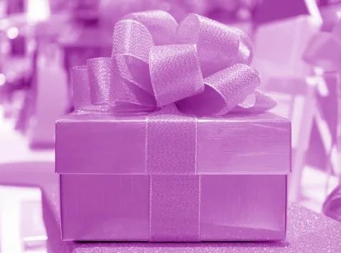 Wrapped in an celestial shade of lavender bliss Stock Photos