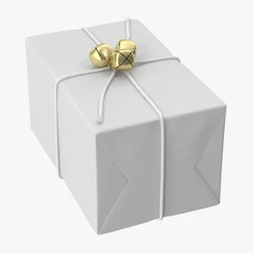 Wrapped Christmas Gifts 01 3D Model