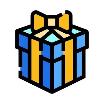 Wrapped gift box celebrating special occasion vector Stockillustratie