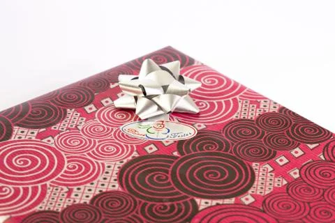 Wrapped gift Stock-Fotos