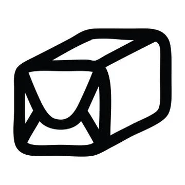 Wrapped parcel icon イラスト素材