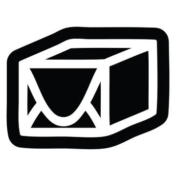 Wrapped parcel icon 스톡 일러스트