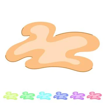 Wrapper bubblegum vector cartoon graphic Stock Illustration