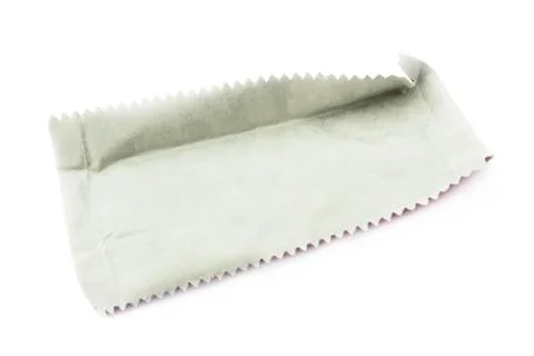 Wrapper from chewing gum Stock Photos