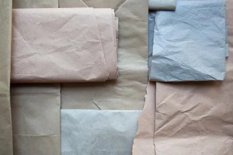 Wrapping paper layers Stock Photos