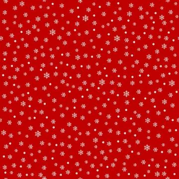 Wrapping paper seamless background with silver snow flakes Stock Illustration