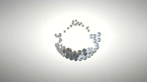 A wreath of balloons. Stock Footage 202242383