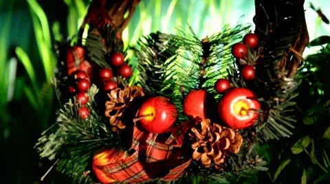 Wreath Stock Footage 10574973