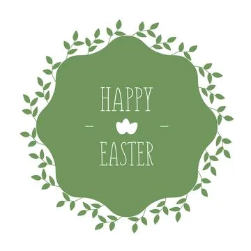 Wreath green Stock Illustration