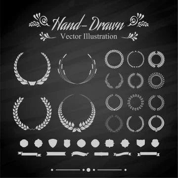 Wreath Stock Illustration