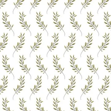 Wreath leafs crown decorative pattern Illustrazione stock