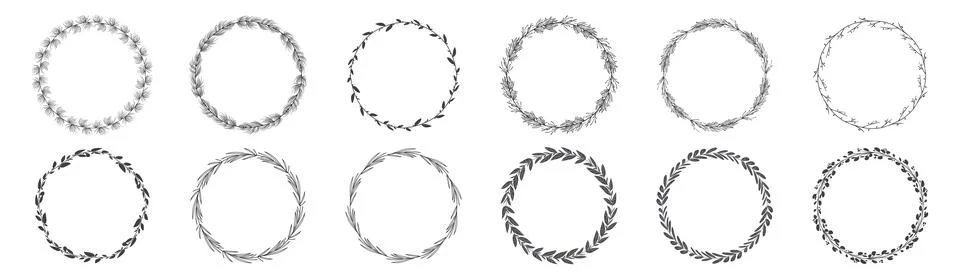Wreath1 Stock Illustration