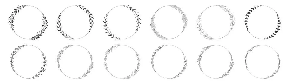 Wreath16 Stock Illustration