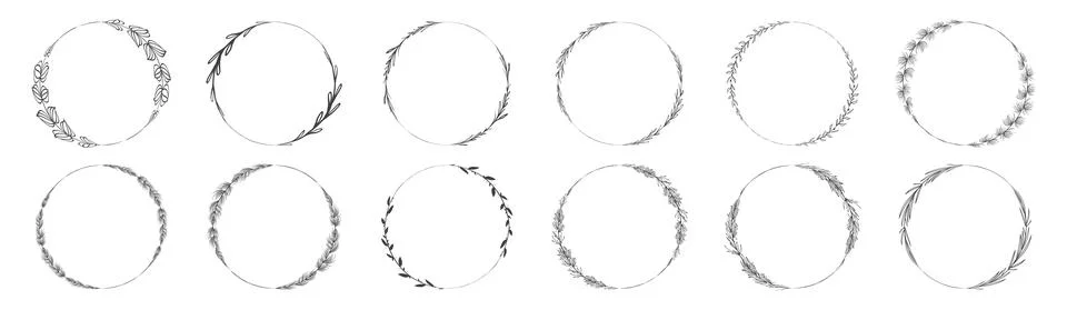 Wreath18 Stock Illustration