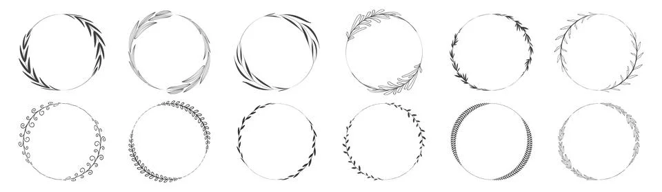 Wreath20 Stock Illustration