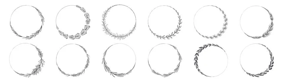 Wreath22 Stock Illustration