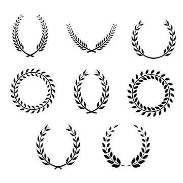 Wreaths Stock Illustration