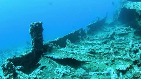 Wreck Dunraven Stock Footage 10730209