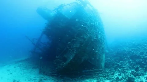 Wreck Gainis D Stock Footage
