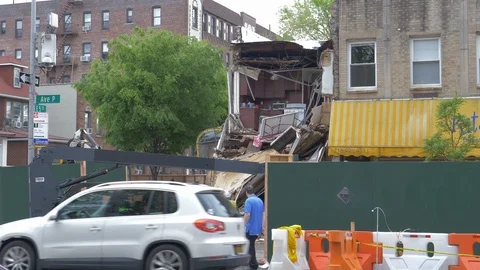 Wreck House in Brooklyn Video stock 108454397